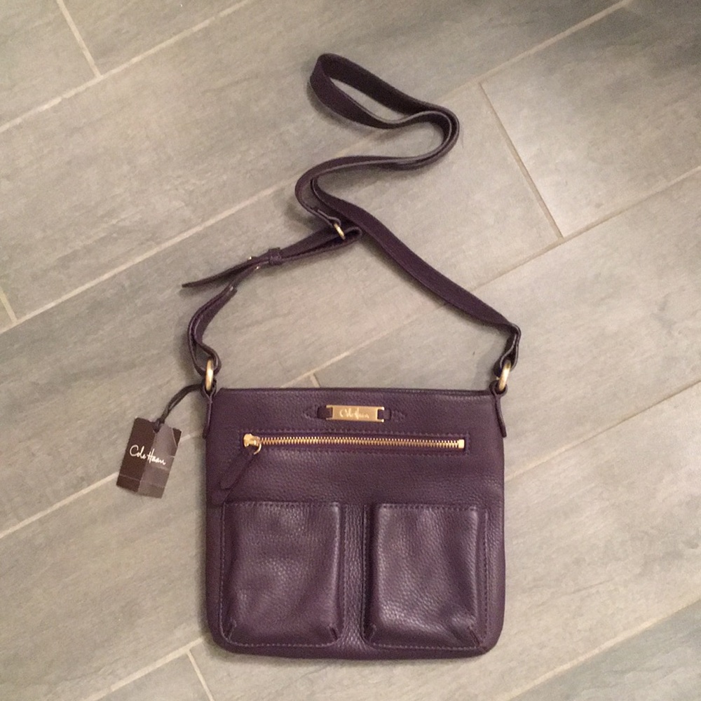 Cole Haan - NWT - Crossbody Purse - Dark Aubergine